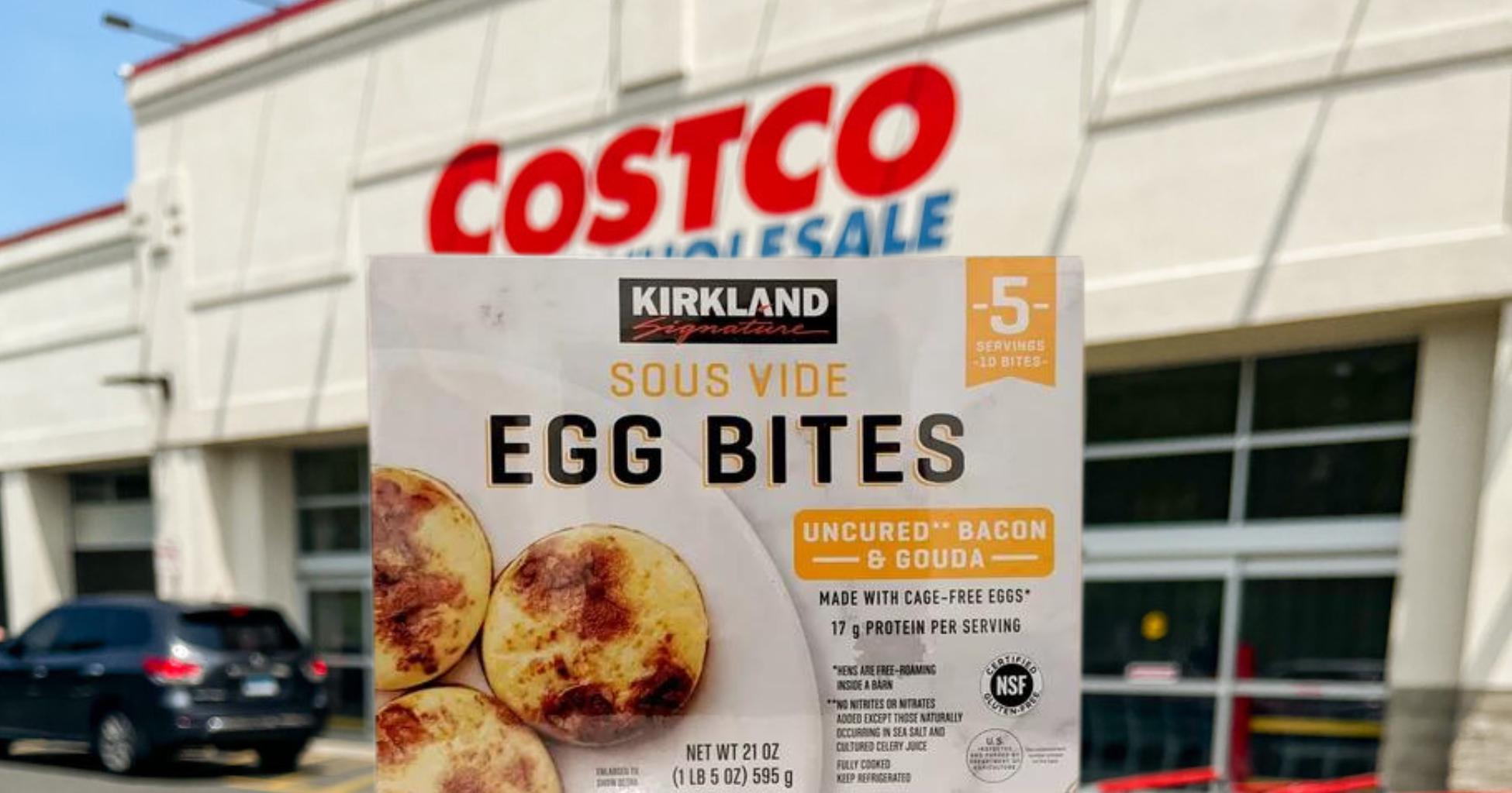 Costco Kirkland Signature Sous Vide Egg Bites Uncured Bacon And Gouda ...