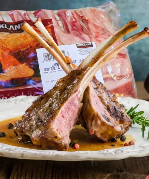 Taste Costco rack of lamb for the first time